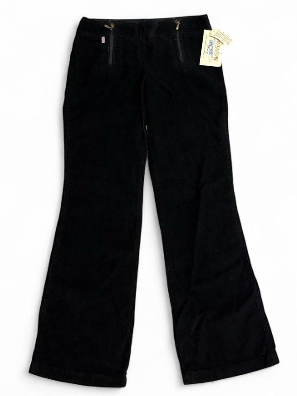 Deadstock Stevenson Aero Brand Overalls Co Flare Corduroy Zipper Jeans